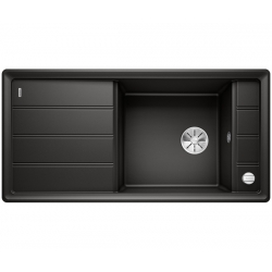 Zlewozmywak BLANCO FARON XL 6 S Silgranit, Czarny odwracalny, korek aut., InFino 525895