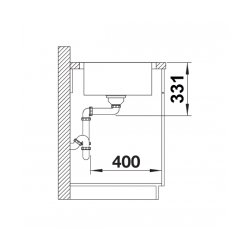 Zlewozmywak Blanco LEMIS XL 6 S-IF stal szlachetna szczotkowana 523034