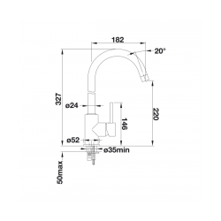 Bateria Blanco MIDA chrom 517742