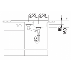 Zlewozmywak Blanco TIPO 6 S Basic stal szlachetna szczotkowana 512300