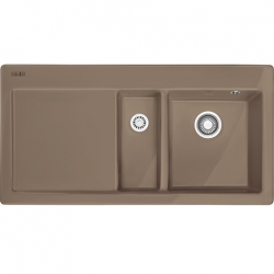 Zlewozmywak ceramiczny Franke MYTHOS MTK 651-100 LEWA STRONA CAPPUCCINO 124.0379.865