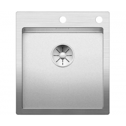 Zlewozmywak Blanco CLARON 400-IF/A stal Durinox z korkiem aut. z InFino Push Control 523392