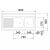 Zlewozmywak BLANCO R-ZS 12x6-2 Stal matowa odwracalny, nakładany (1 1/2) 510505