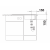 Zlewozmywak BLANCO TOP EES 8x4 Stal matowa odwracalny, bez przelewu (1 1/2) 500370