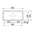 Zlewozmywak BLANCO TOP EZ 8x4 Stal matowa odwracalny, bez przelewu (1 1/2) 500372