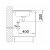 Zlewozmywak BLANCO TOP EZS 11x4 Stal matowa odwracalny, bez przelewu (1 1/2) 500847