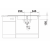 Zlewozmywak BLANCO TOP EZS 12x4-2 Stal matowa odwracalny, bez przelewu (1 1/2) 500374
