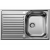 Zlewozmywak BLANCO TIPO 45 S Compact Stal matowa, korek auto. 514104