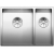 Zlewozmywak BLANCO CLARON 340/180-U Stal polerowana lewa, InFino 521609