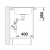 Zlewozmywak BLANCO TIPO 8 Compact Stal matowa odwracalny 513459