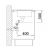 Zlewozmywak BLANCO TIPO 45 Stal matowa odwracalny 525320