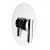 Bateria podtynkowa 1-drożna ELLY chrom Emmevi Rubinetterie 41009CR