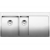Zlewozmywak BLANCO CLARON 6 S-IF Stal polerowana lewa, korek auto., InFino, PushControl 521646