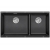 Zlewozmywak BLANCO SUBLINE 480/320-U Silgranit PuraDur Antracyt lewa, InFino 523584