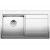 Zlewozmywak BLANCO DIVON II 45 S-IF Stal polerowana lewa, korek auto., InFino 521657