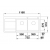 Zlewozmywak BLANCO DIVON II 8 S-IF Stal polerowana lewa, korek auto., InFino 521664