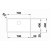 Zlewozmywak BLANCO ZEROX 700-IF ciemna stal (Dark Steel) InFino, 526246