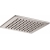 Sito natryskowe Syncro 200x200x8mm stal szczotkowana ISA IDROSANITARIA ZSOF075ST