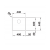 Zlewozmywak BLANCO ZEROX 400-IF Stal Durinox, InFino 523097