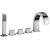 Bateria wannowa 5-otworowa LEVEL chrom Paffoni Rubinetterie LEP044CR
