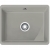 Zlewozmywak ceramiczny Franke KUBUS KBK 110-50 SZARY MAT 126.0442.604