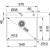 Zlewozmywak stalowy FRANKE BOX 210-54 TL BXX 210-54 TL STAL SZLACHETNA JEDWAB 127.0369.295