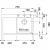 Zlewozmywak FRANKE Mythos MTK 211-78 Cappuccino, prawa strona 129.0540.944