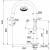 Bateria Franke PESCARA UP&DOWN CZARNY MAT 115.0545.135 - ostatnie sztuki