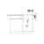 Zlewozmywak Blanco DALAGO 45-F Czarny 525870