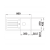 Zlewozmywak Blanco FAVUM 45 S Czarny, odwracalny 526081
