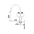 Bateria Blanco MIDA-S Silgranit-Look Czarny 526146