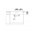 Zlewozmywak Blanco ZIA 9  Czarny 526029
