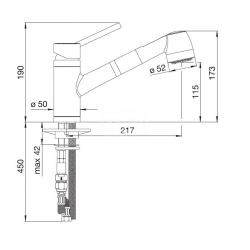 Bateria Schock PILA 541.120.50 chrom