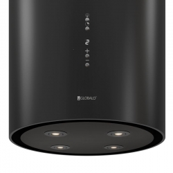 Okap kuchenny GLOBALO Cylindro Isola 39.5 Black Shadow - Zakup u Producenta - Wysyłka 0 zł - Dostawa nawet w 24h