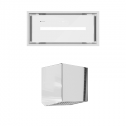 Okap kuchenny GLOBALO Saredo 60.1 White + Turbina TZ 1.1 - Zakup u Producenta - Wysyłka 0 zł - Dostawa nawet w 24h